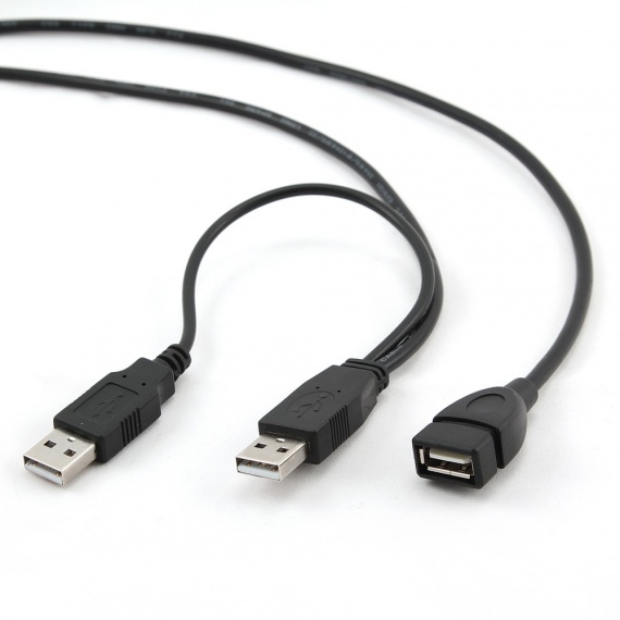 Кабель удлинитель Gembird/Cablexpert USB 2.0 Pro, 0.9 м, 2xAm/Af [CCP-USB22-AMAF-3]