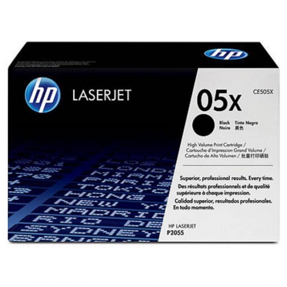 Картридж HP CE505X, LJ P2055, оригинал 6 500 страниц
