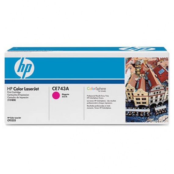 Картридж HP CE743A, СLJ СP5225 Magenta, оригинал 7300 страниц