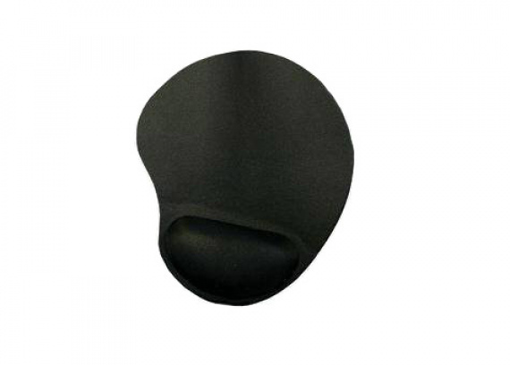 Коврик для мыши Buro BU-GEL Мини черный 225x190x2мм (BU-GEL/BLACK)