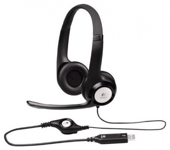 Гарнитура Logitech Headset H390 USB (981-000406)