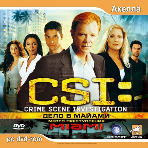 Игра CSI. Дело в Майами (PC-DVD) (Jewel)