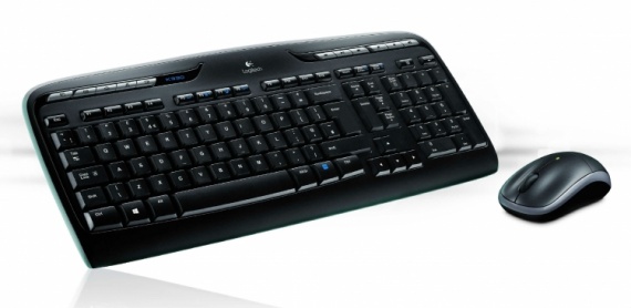 Комплект клавиатура + мышь беспроводной Logitech MK330 /920-003995/ <USB, 10 м, Black>
