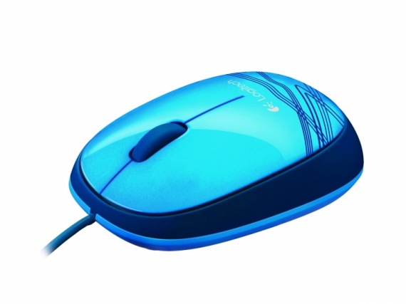 Мышь проводная Logitech M105 <USB, 1000 dpi, Blue> (910–003105)