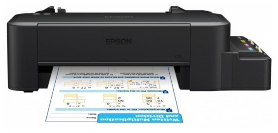 Принтер Epson L120 (А4, 4 цв., ч/б - 8.5 стр./мин., цвет - 4.5 стр./мин., 720 х 720 dpi., USB)