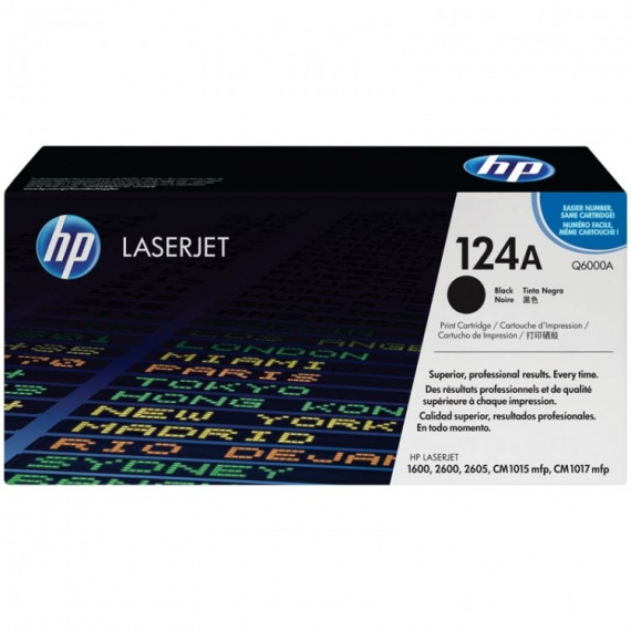 Картридж HP Q6000A, CLJ 1600/2600/2605 Black, оригинал 2500 страниц