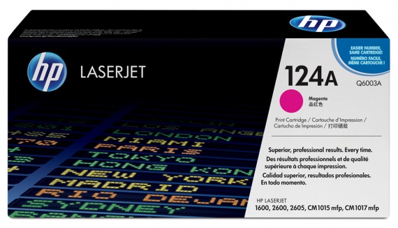 Картридж HP Q6003A, CLJ 1600/2600/2605 Magenta, оригинал 2500 страниц