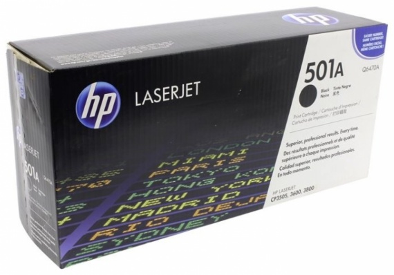 Картридж HP Q6470A, CLJ 3600/3800 Black, оригинал 6000 страниц
