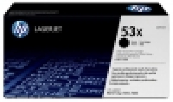 Картридж HP Q7553X, LJ 2015 Black, оригинал 7000 стр.