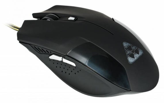 Мышь проводная Оклик 765G SYMBIONT USB, 2400 dpi, 1.5м, игровая, черный
