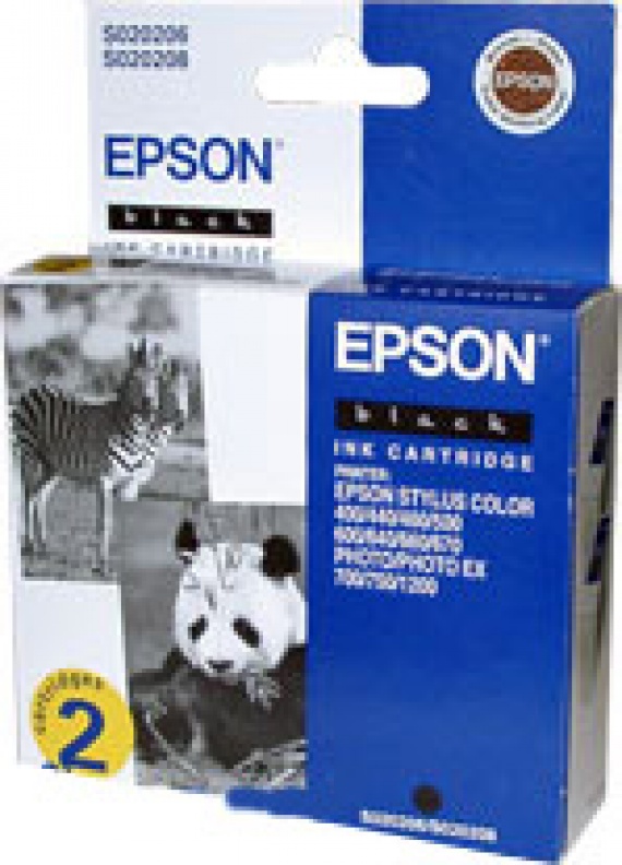 Картридж (Т050142 (S020206/S020208) Epson Stylus C400/440/..../640/660/670, Black