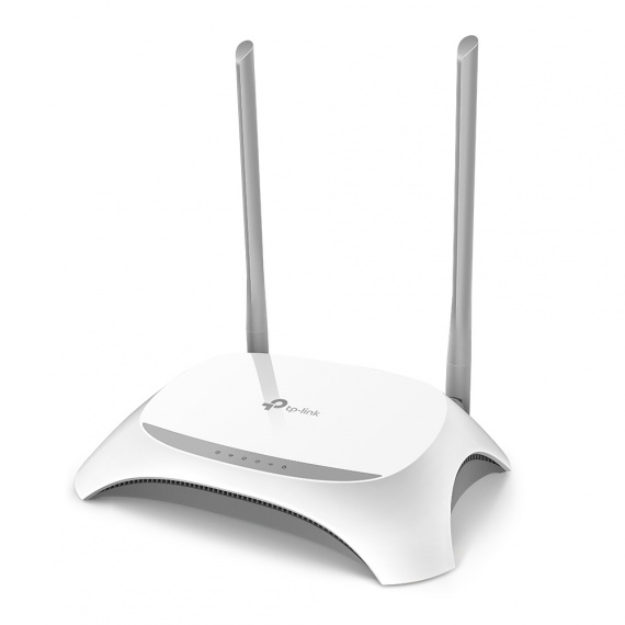 Маршрутизатор TP-Link TL-WR842N (5x100Мбит/с, 2.4ГГц, 1хUSB 2.0) белый
