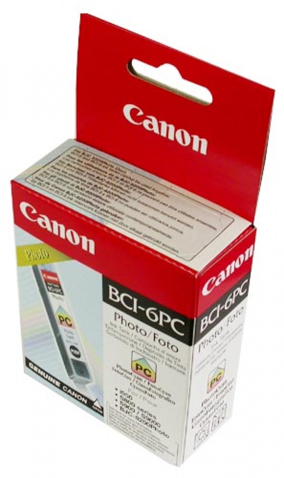 Картридж Canon BCI-6PС, S800/i900/i905 Photo Сyan, оригинал