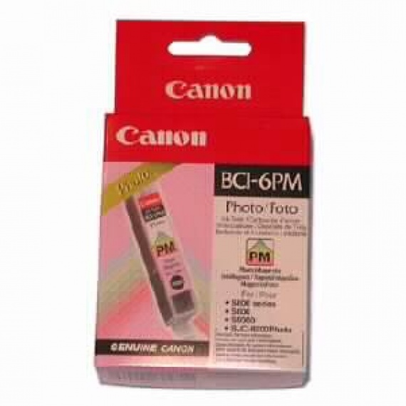 Картридж Canon BCI-6PM, S800/i900/i905 Photo Magenta, оригинал