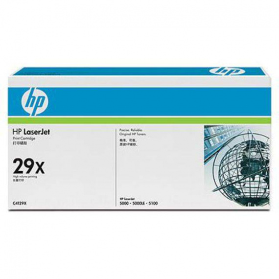 Картридж HP C4129X, LJ 5000/5100, оригинал 10 000 страниц (снят)