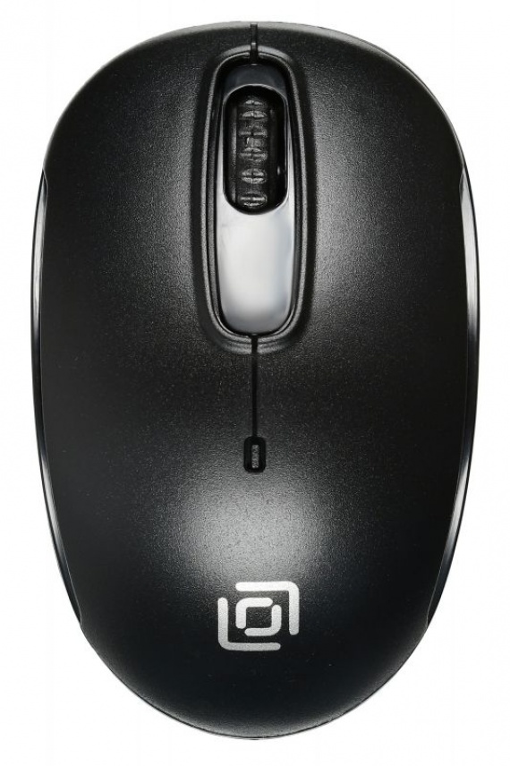 Мышь беспроводная Оклик 505MW USB, 1000 dpi, до 10 м, д/ноутбука, черный