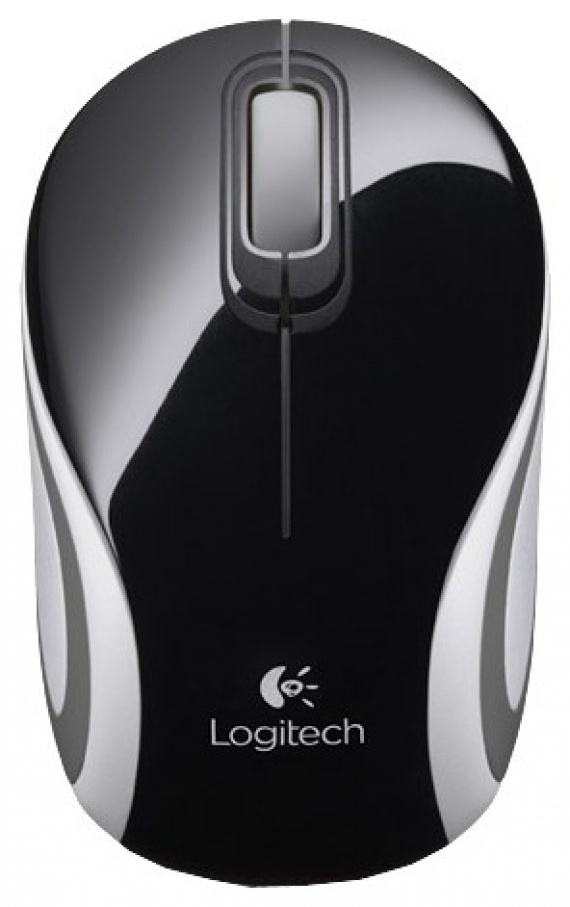 Мышь беспроводная Logitech M187 <USB , 1000 dpi, черный-серый> [910-002736/910-002731]