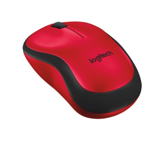 Мышь беспроводная Logitech Wireless Mouse M220 SILENT - RED [910-004880]
