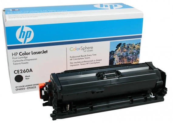 Картридж HP CE260A, СLJ 4525, оригинал Black