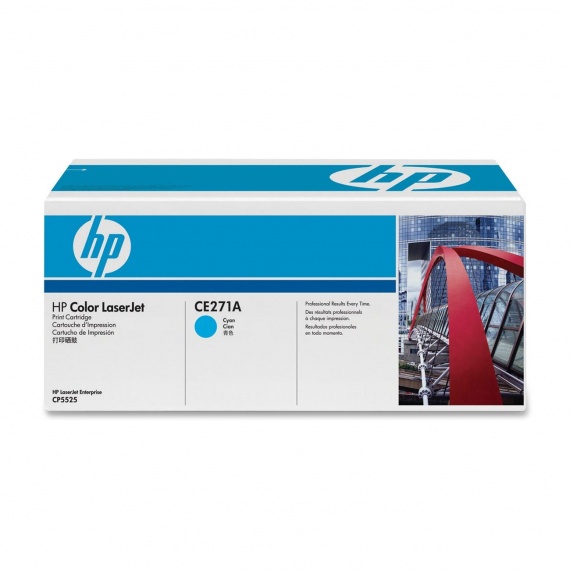 Картридж HP CE271A, CLJ 5525, Cyan, оригинал 15 000 стр.