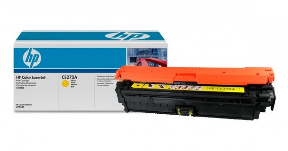 Картридж HP CE272A, CLJ 5525, Yellow, оригинал 15 000 стр.