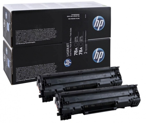 Картридж HP CE278AF, LJ P1566/P1606W/M1536dnf, оригинал 2 100 страниц (2 картриджа)