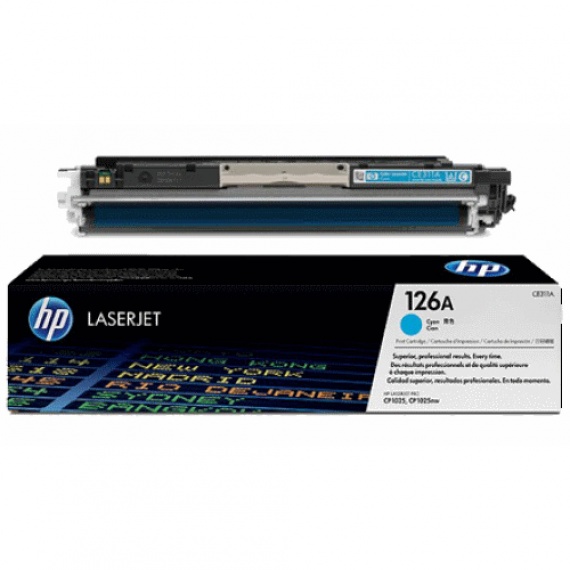 Картридж HP CE311A, СLJ 1025/M275nw/Pro 100 MFP M175A, оригинал Cyan