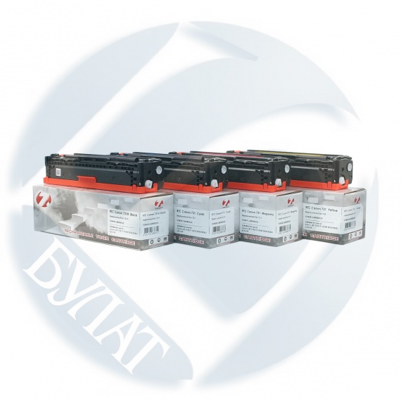 Картридж Canon 731Y, LBP 7100/LBP7110, 1 500 стр., Yellow, (6269B002), совместимый, 7Q