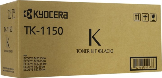 Тонер-картридж Kyocera P2235dn/P2235dw/M2135dn/M2635dn/M2735dw TK-1150  3000 копий, оригинал