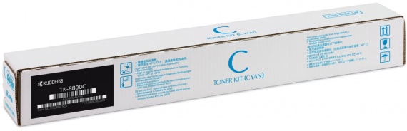 Тонер-картридж Kyocera P8060cdn (TK-8800C), Cyan, 20 000 копий, оригинал