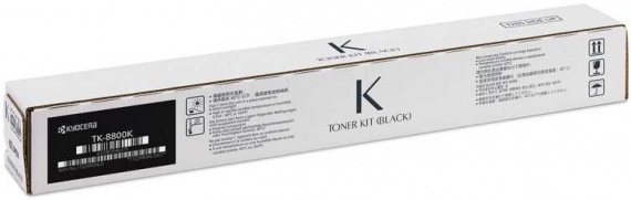 Тонер-картридж Kyocera P8060cdn (TK-8800K), Black, 30 000 копий, оригинал