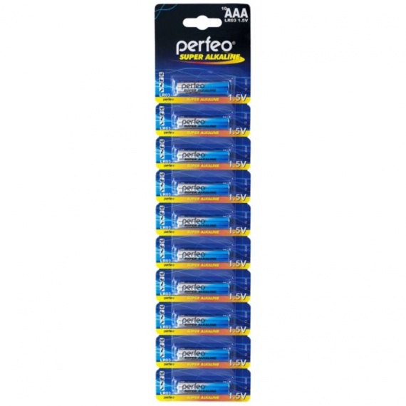Батарейка AAA (LR03/MN2400) Perfeo Super Alkaline (1шт)