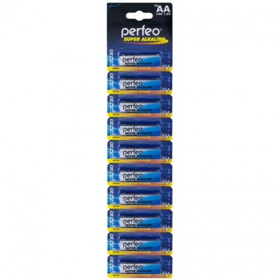 Батарейка AA (LR06/MN1500) Perfeo Super Alkaline (1шт)