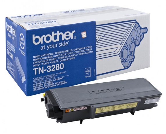 Тонер-картридж Brother HL 5340D/5350DN/570DW/5380DN , TN-3280 (8000 копий) туба ориг