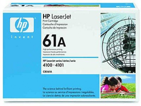 Картридж HP C8061A, LJ 4100, оригинал 6 000 страниц