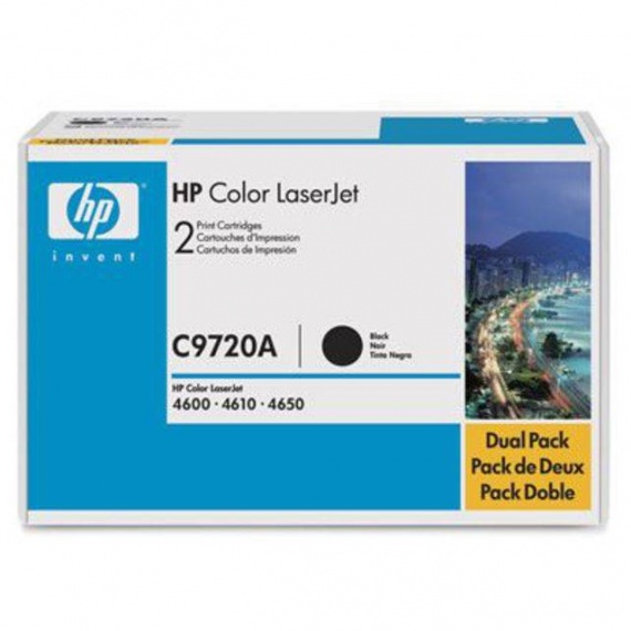 Картридж HP C9720A, CLJ 4600/4650 Black, оригинал 9000 страниц(снят)