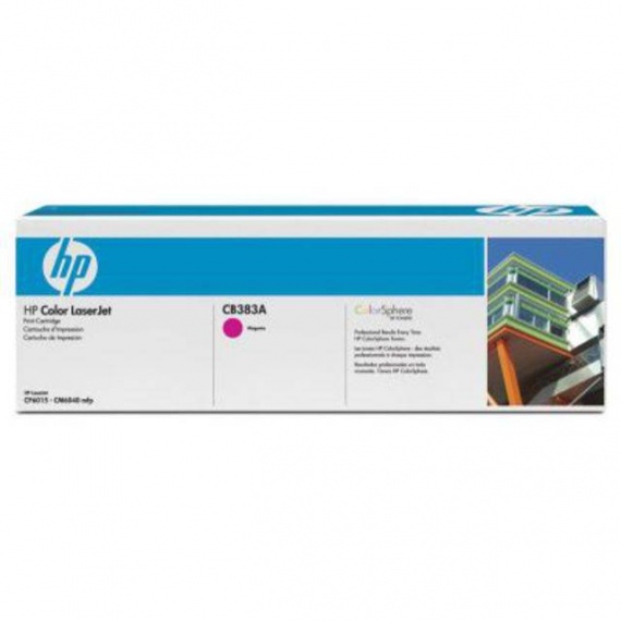 Картридж HP CB383A, CLJ CP6015/CM6030mfp/CM6040mfp, Magenta, оригинал, 21 000 копий