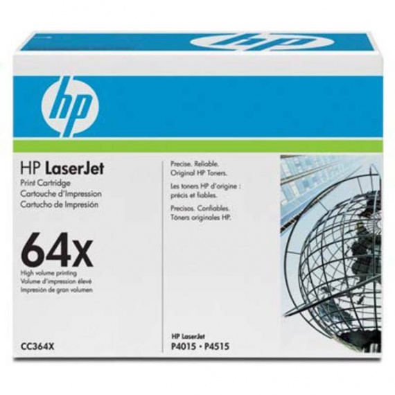 Картридж HP CC364X, LJ 4015/4515 оригинал 24 000 страниц