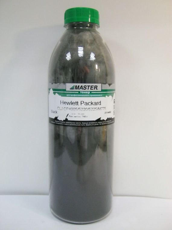 Тонер HP CLJ 4005/5220/5225 (Master), черный 200 гр.