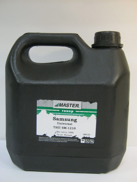 Тонер Samsung ML1210/1250/4500/МВ212 Universal тип SM-1210 (1кг.), фасовка MASTER