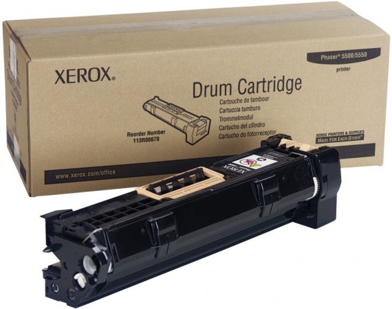 Копи-картридж Xerox Phaser 5500/5550 (113R00670 ) 60000стр., чёрный, оригинал