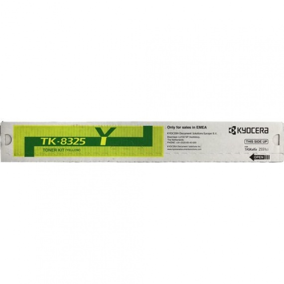 Тонер-картридж Kyocera TASKalfa 2551ci (TK-8325Y) 12 000 стр., жёлтый, оригинал