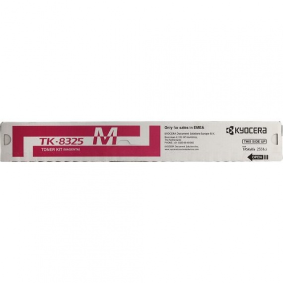 Тонер-картридж Kyocera TASKalfa 2551ci (TK-8325M) 12 000 стр., красный, оригинал
