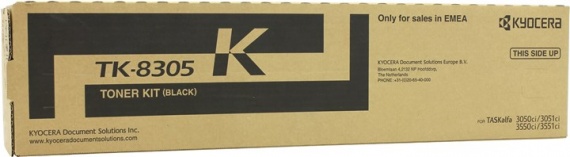 Тонер-картридж Kyocera TASKalfa 3050ci/3550ci (TK-8305K) 25 000 стр., чёрный, оригинал