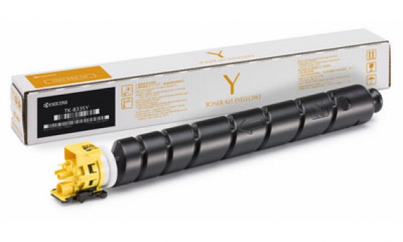Тонер-картридж Kyocera TASKalfa 3252ci (TK-8335Y), 1T02RLANL0, 15 000 стр., жёлтый, оригинал