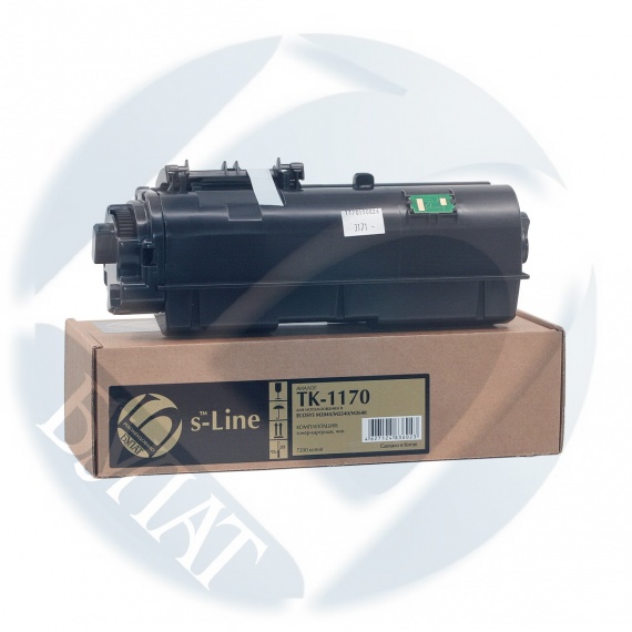 Тонер-картридж Kyocera M2040dn/2540dn/M2640idw (TK-1170) 7200 копий + чип, БУЛАТ S-Line