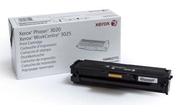 Тонер-картридж Xerox 3020/WC3025 106R02773, 1500 стр.