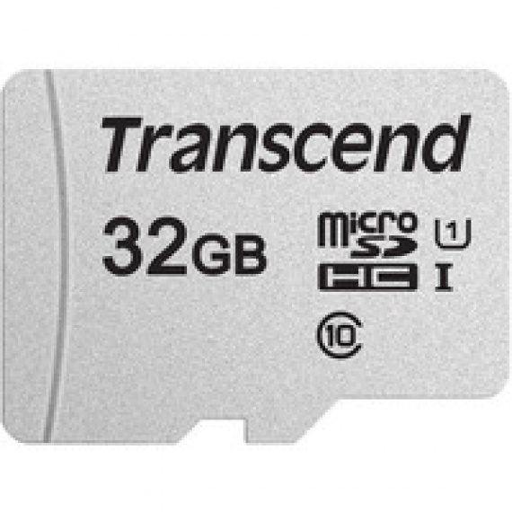 Карта памяти 32Gb microSDHC Transcend Class 10 (TS32GUSD300S)
