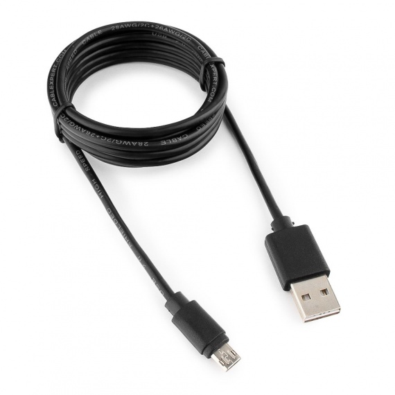 Кабель Gembird/Cablexpert USB 2.0, 1.8 м, AM-microBM 5P (CC-mUSBDS-6) пакет