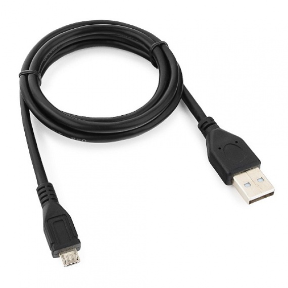 Кабель Gembird/Cablexpert USB 2.0 Pro, 0.5 м, AM-microBM 5P (CCP-mUSB2-AMBM-0.5M) черный, пакет